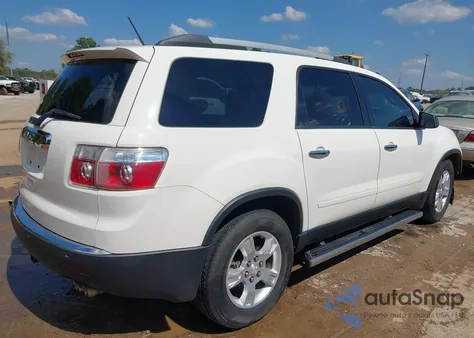 2012 GMC Acadia Sle z USA, uszkodzony, nr VIN 1GKKRPED6CJ308814